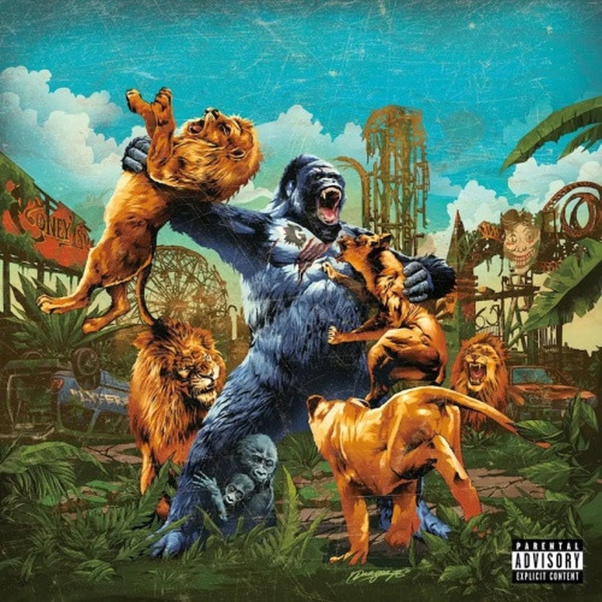 Nems & Scram Jones – Rise Of The Silverback – LP Colored Vinyl
