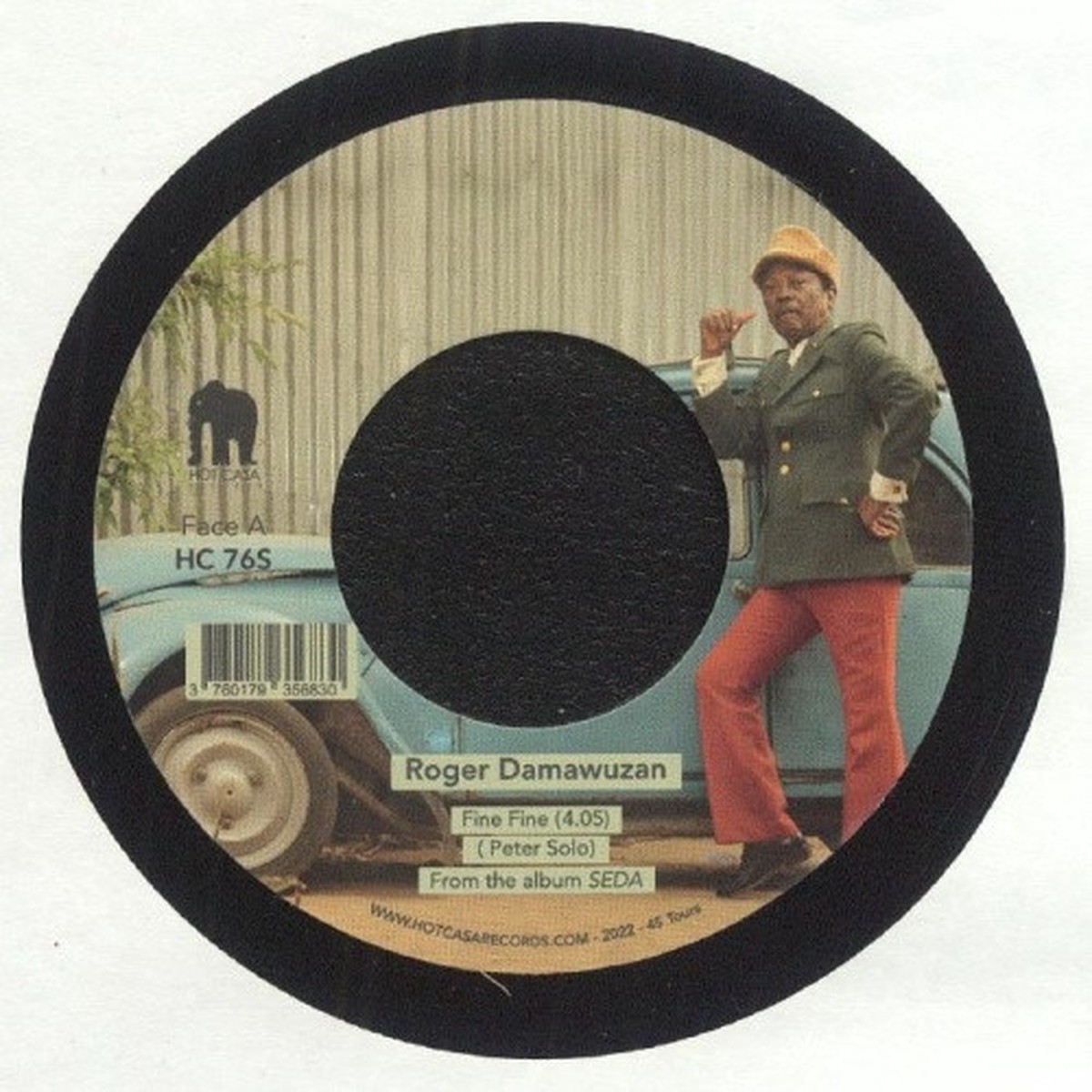 Roger Damawuzan – Fine Fine / Red Light – 7″ Vinyl