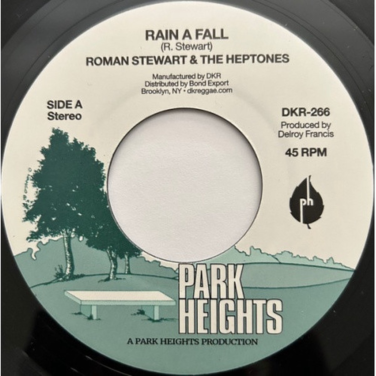 Roman Stewart & The Heptones – Rain A Fall – 7″ Vinyl