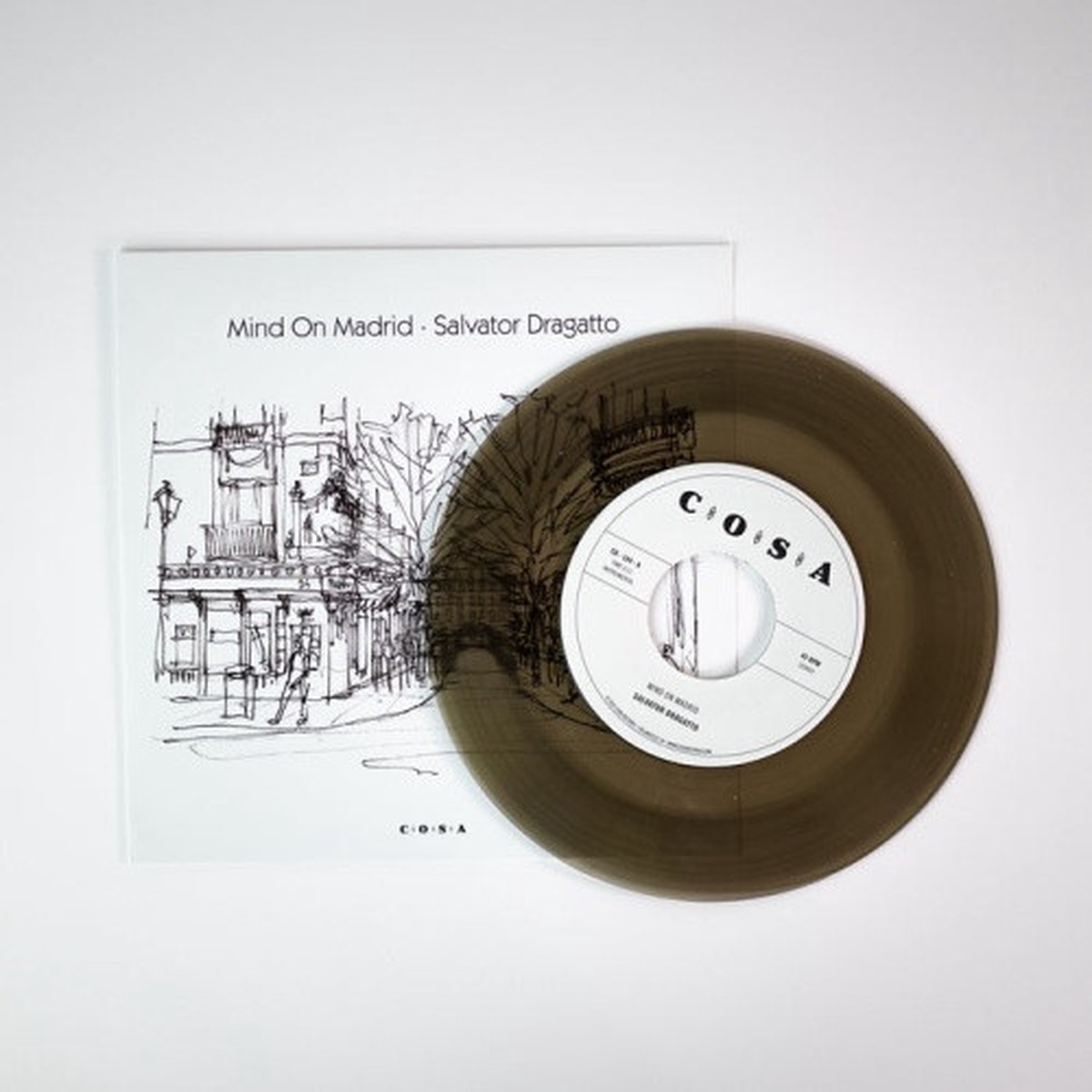 Salvator Dragatto – Mind On Madrid – 7″ Colored Vinyl