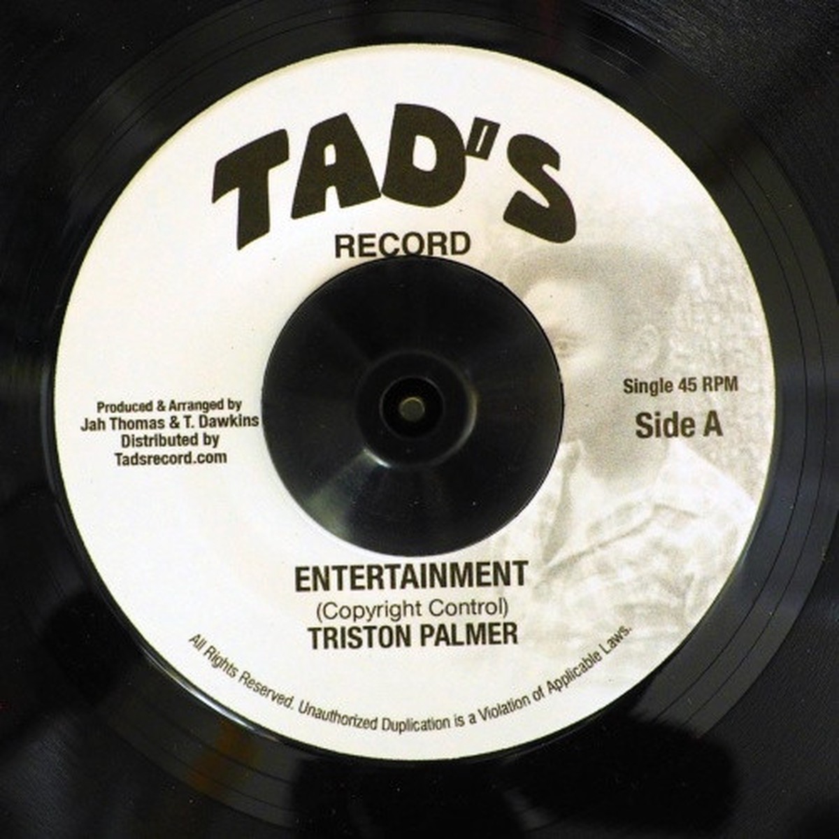 Tristan Palmer – Entertainment – 7″ Vinyl