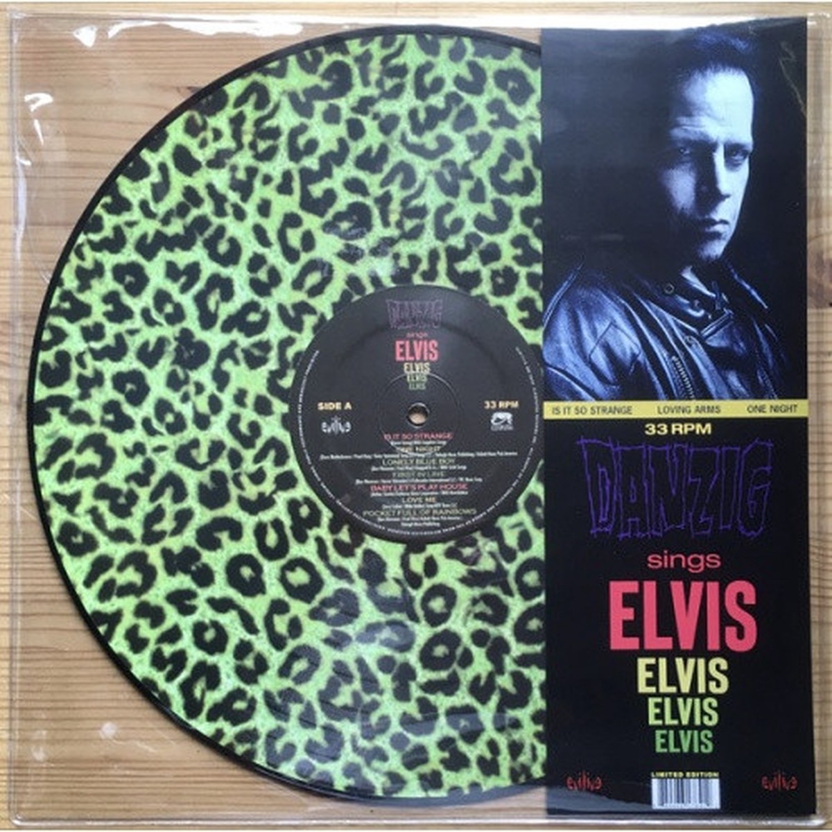 Danzig – Sings Elvis – LP Picture Disc Vinyl (Green)
