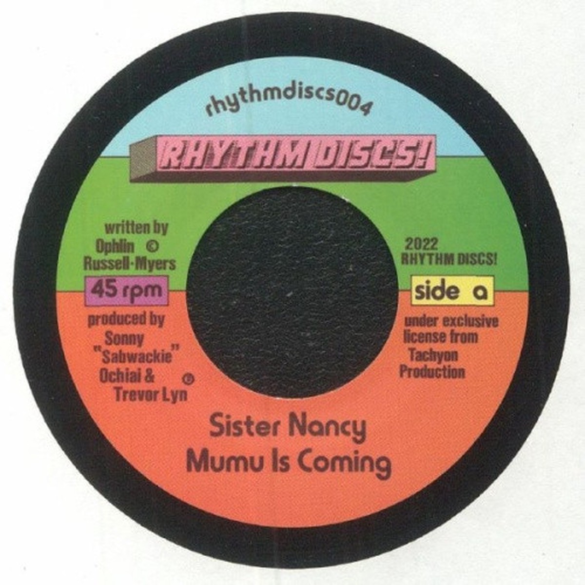 Sister Nancy / Lady Patra – Tachyon Presents DJ Ladies Sampler – 7″ Vinyl