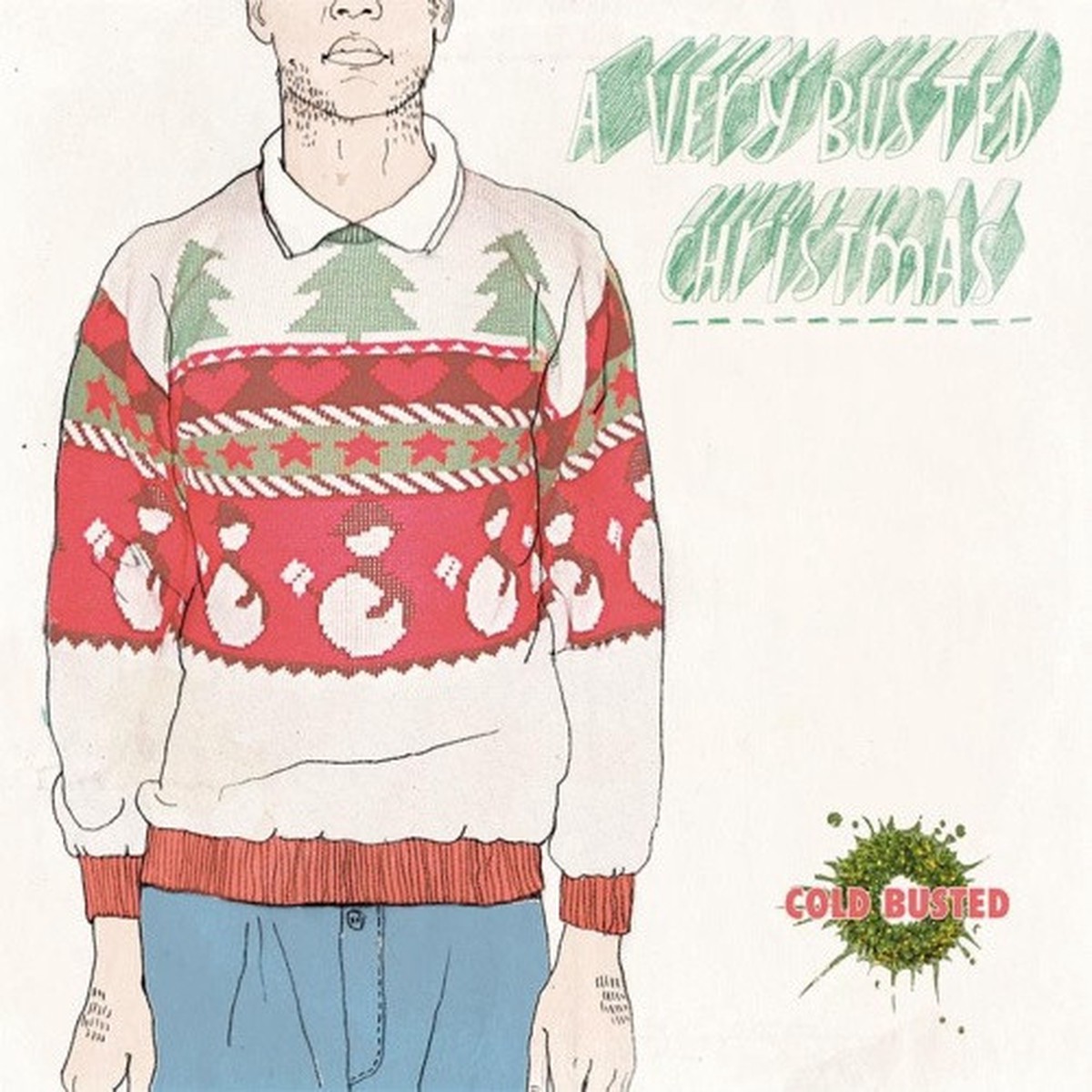 Various Artists – A Very Busted Christmas – LP Colored Vinyl