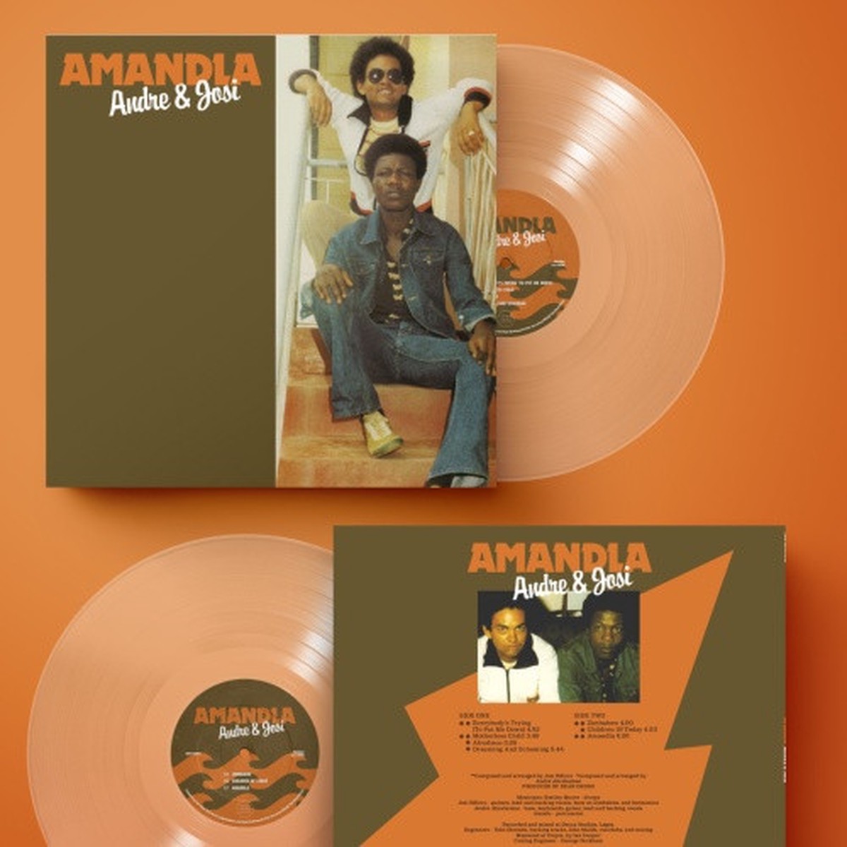 Andre & Josi – Amandla – LP Clear Vinyl