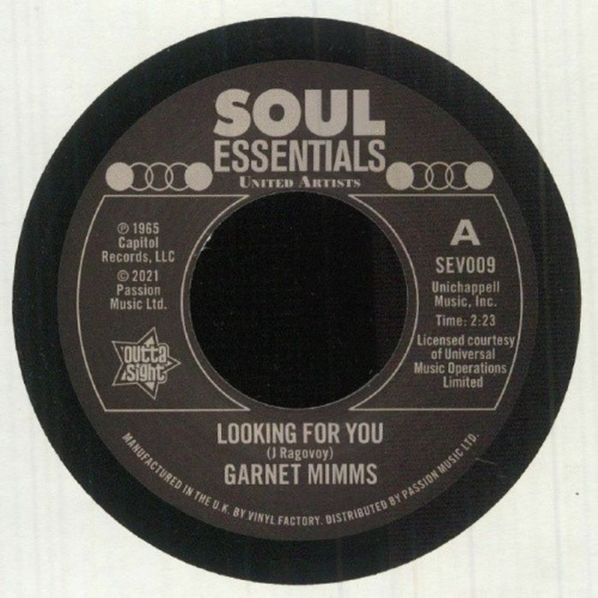 Garnet Mimms – Looking For You / As Long As I Have You – 7″ Vinyl