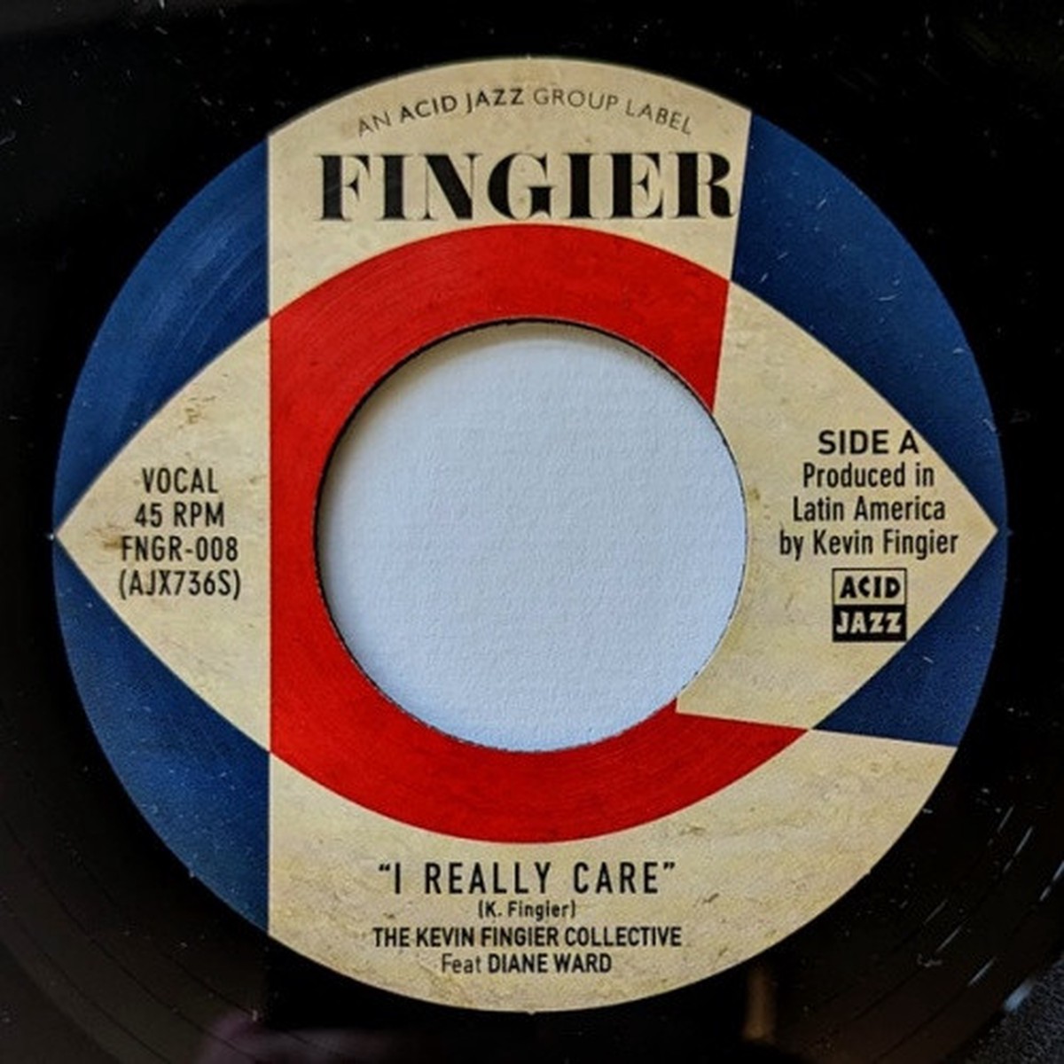 Kevin Fingier – I Really Care / The Great Akerman – 7″ Vinyl
