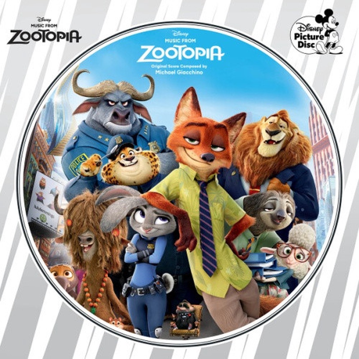 Michael Giacchino – Music From Zootopia (Original Score) – LP Picture Disc Vinyl