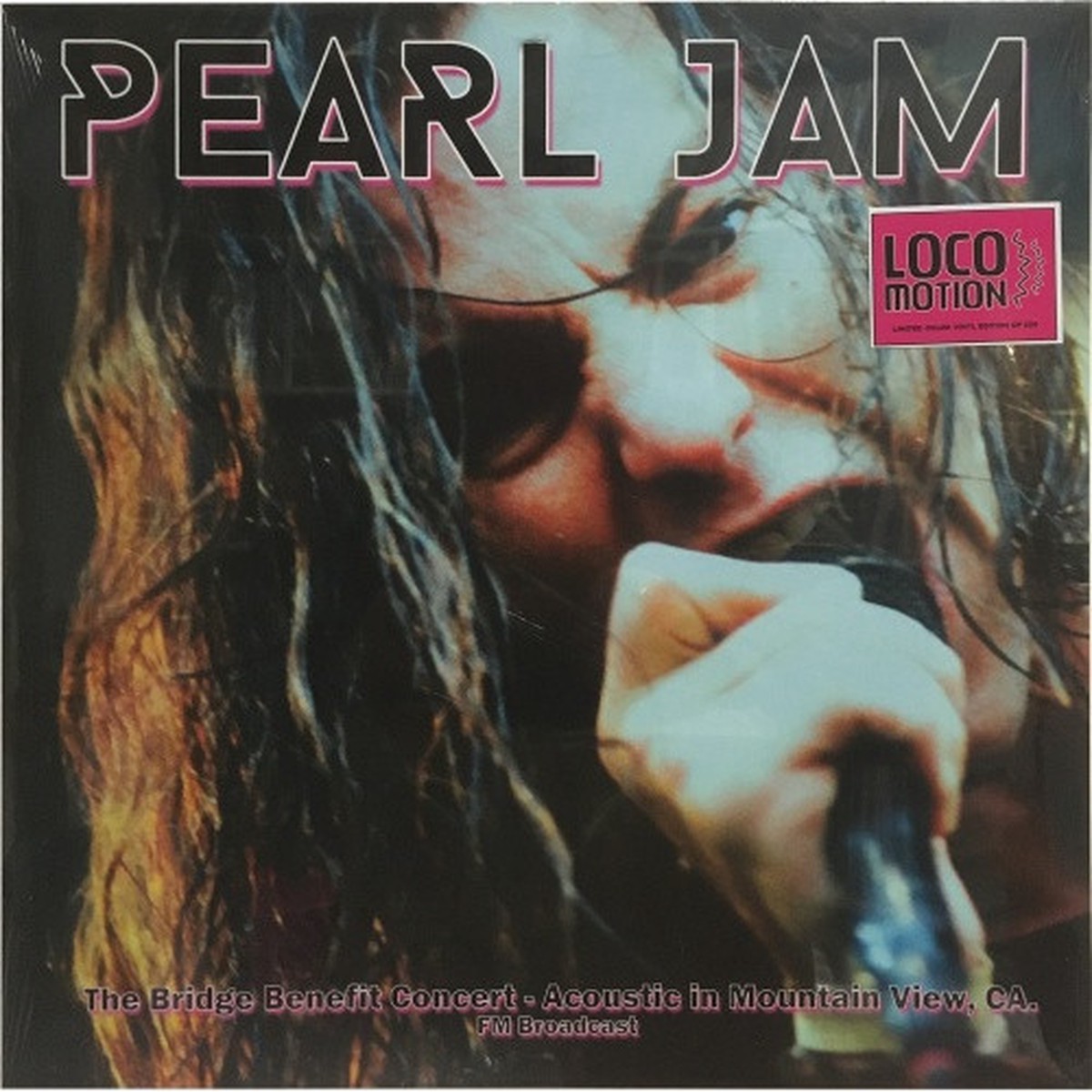 Pearl Jam – The Bridge Benefit Concert – Acoustic In Mountain View, CA FM Broadcast – LP Colored Vinyl