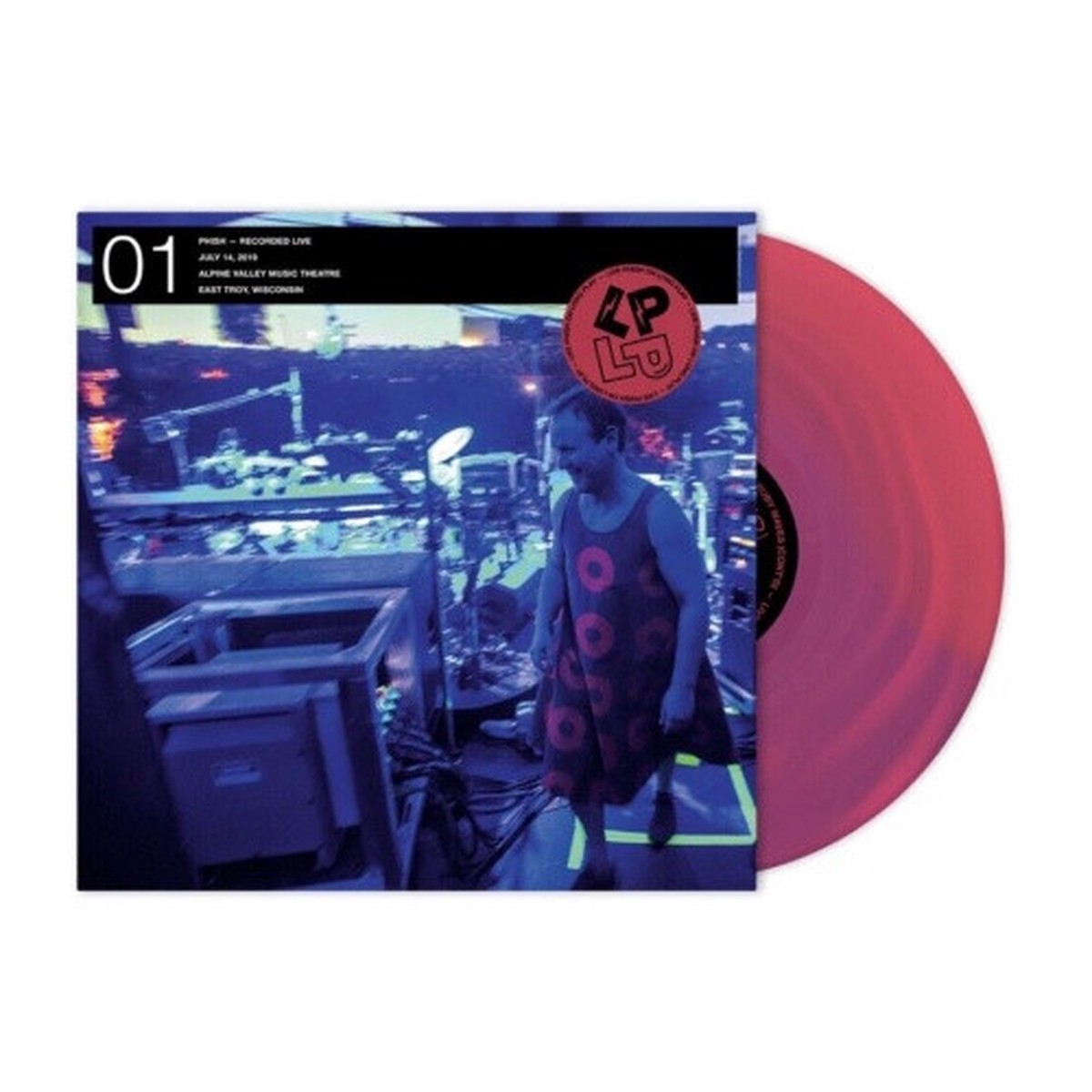 Phish – LP On LP 01: Ruby Waves 7/14/19 – LP Colored Vinyl
