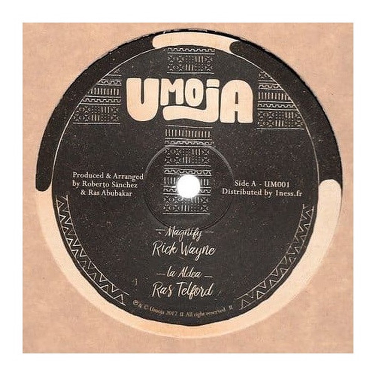 Rick Wayne / The Nortones – Magnify / Free – 12″ Vinyl