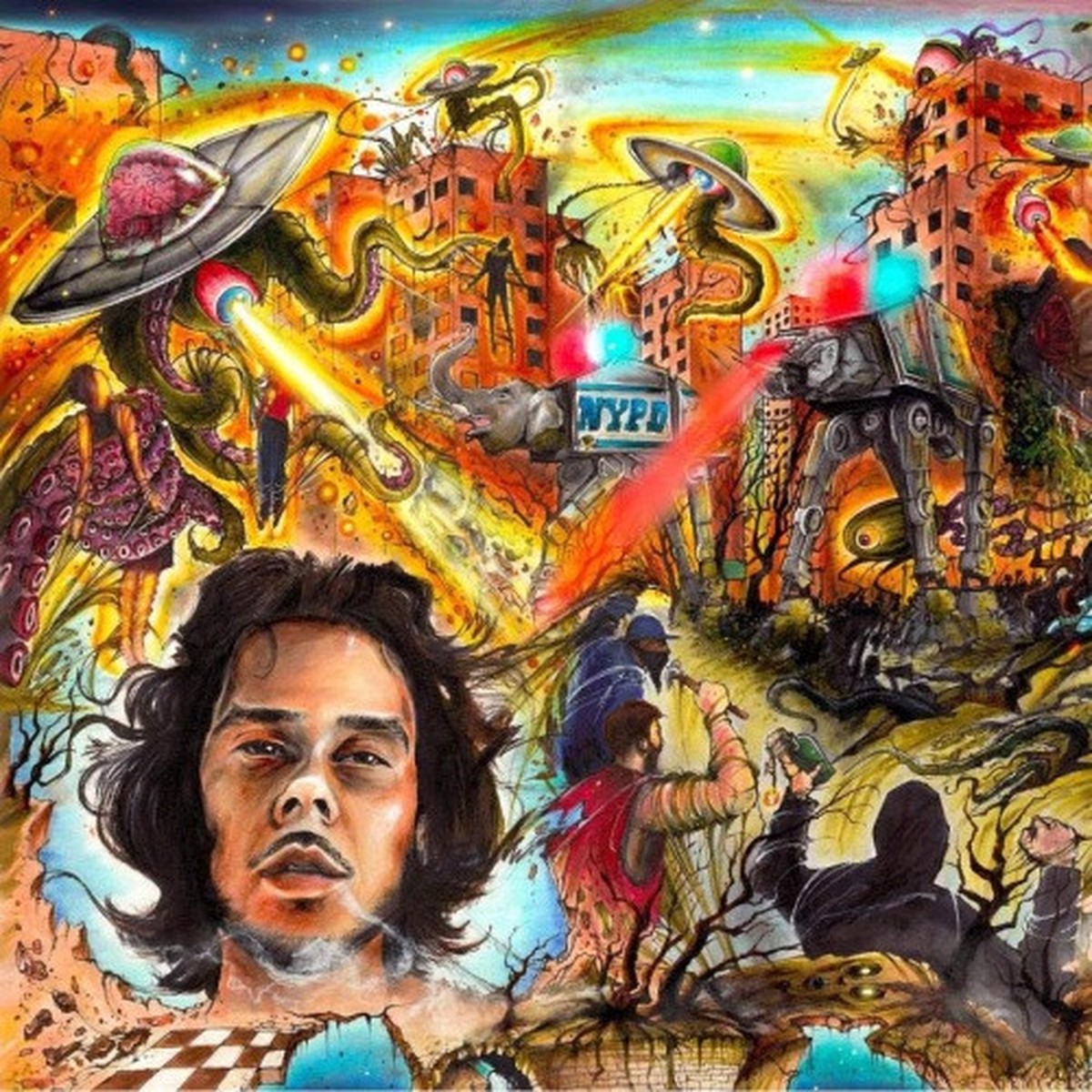 UFO Fev & Vanderslice – Enigma Of Dali – LP Vinyl
