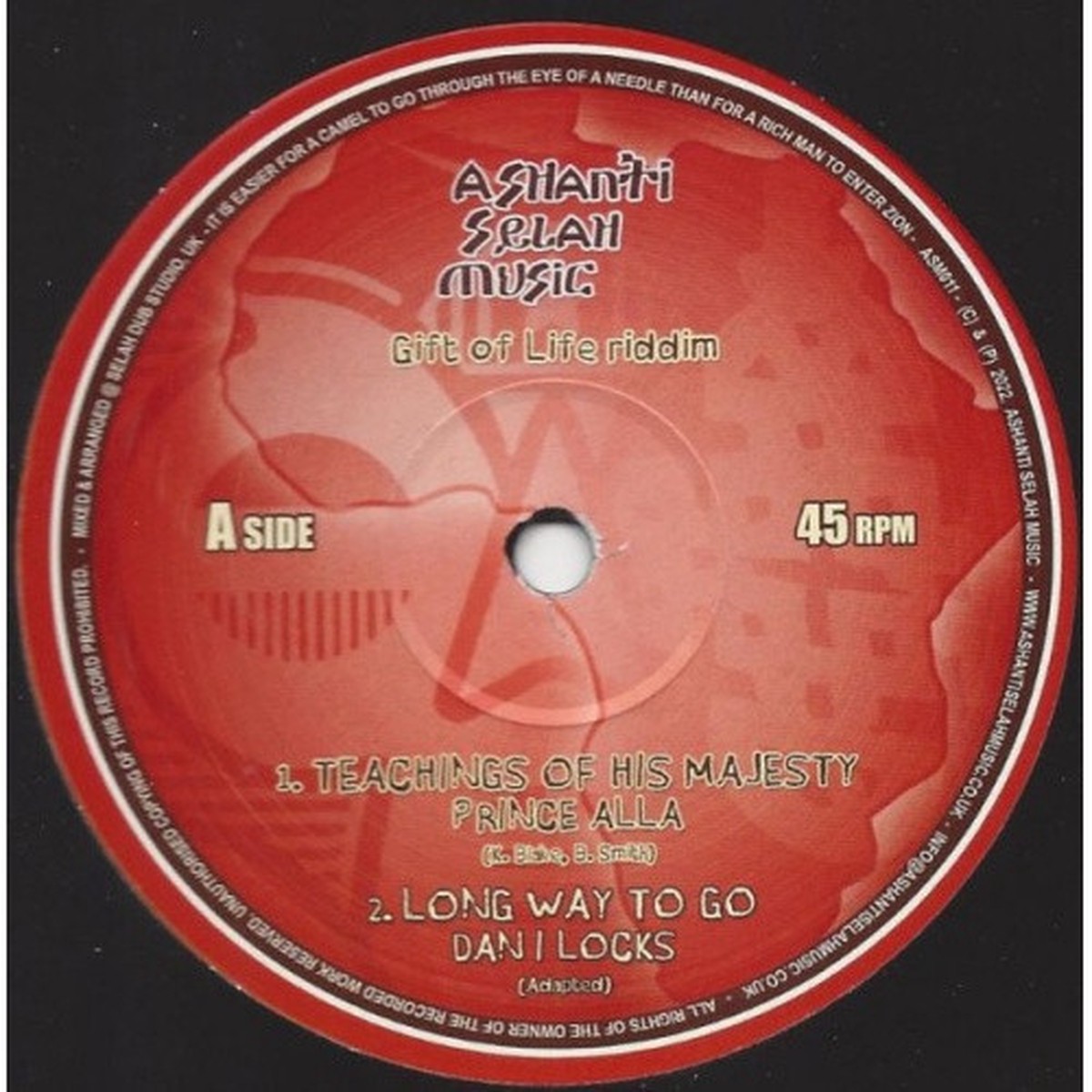 Various Artists – Gift Of Life Riddim – 10″ Vinyl