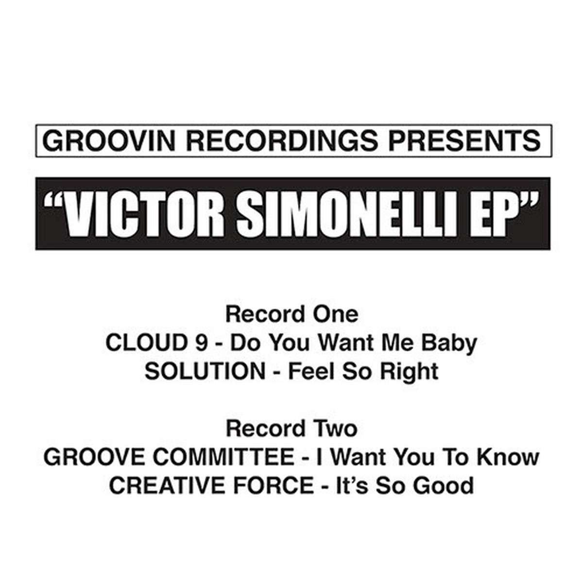 Victor Simonelli – s/t Ep – 2x 12″ Vinyl