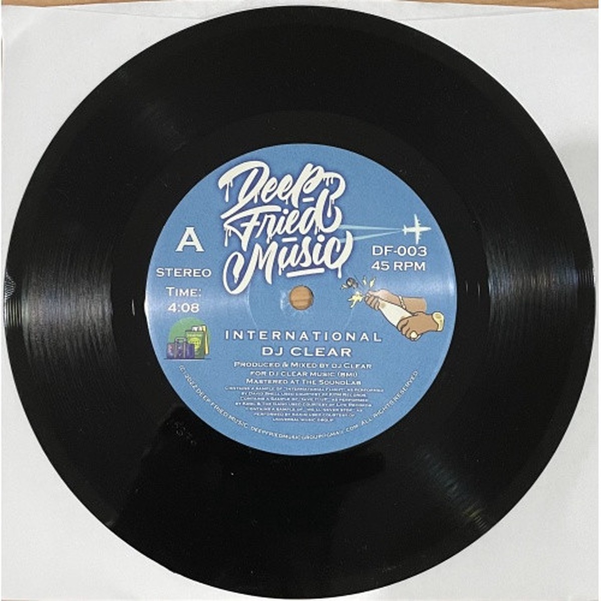DJ Clear – International / El Kamino – 7″ Vinyl