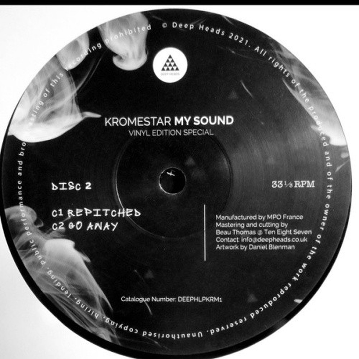 Kromestar – My Sound Disc 2 – 12″ Vinyl