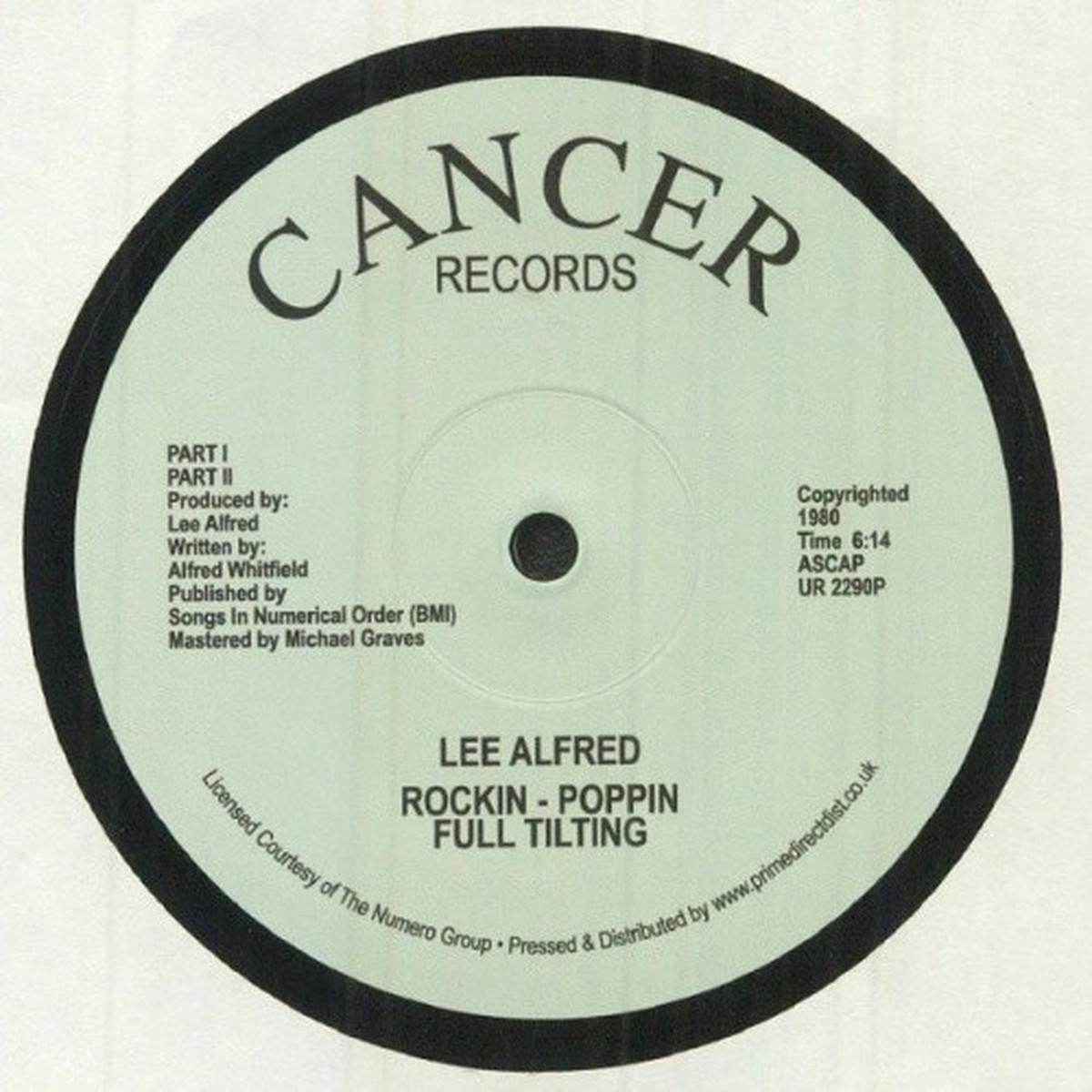 Lee Alfred – Rockin – Poppin Full Tilting – 12″ Vinyl