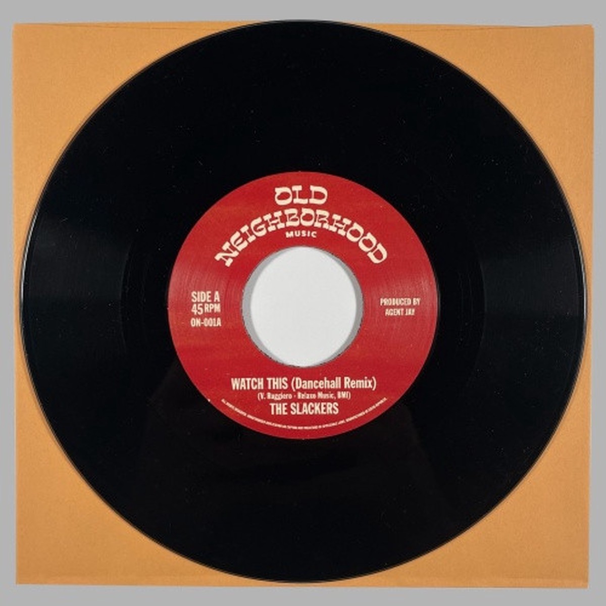 The Slackers – Watch This (Dance Hall Remix) / The Question (Digital Dub Mix) – 7″ Vinyl