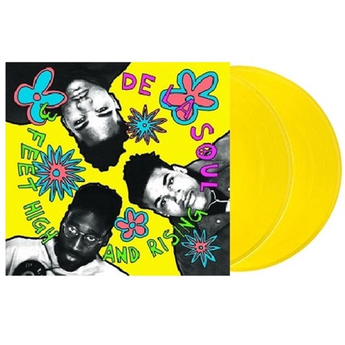 De La Soul – 3 Feet High And Rising – 2x LP Yellow Vinyl