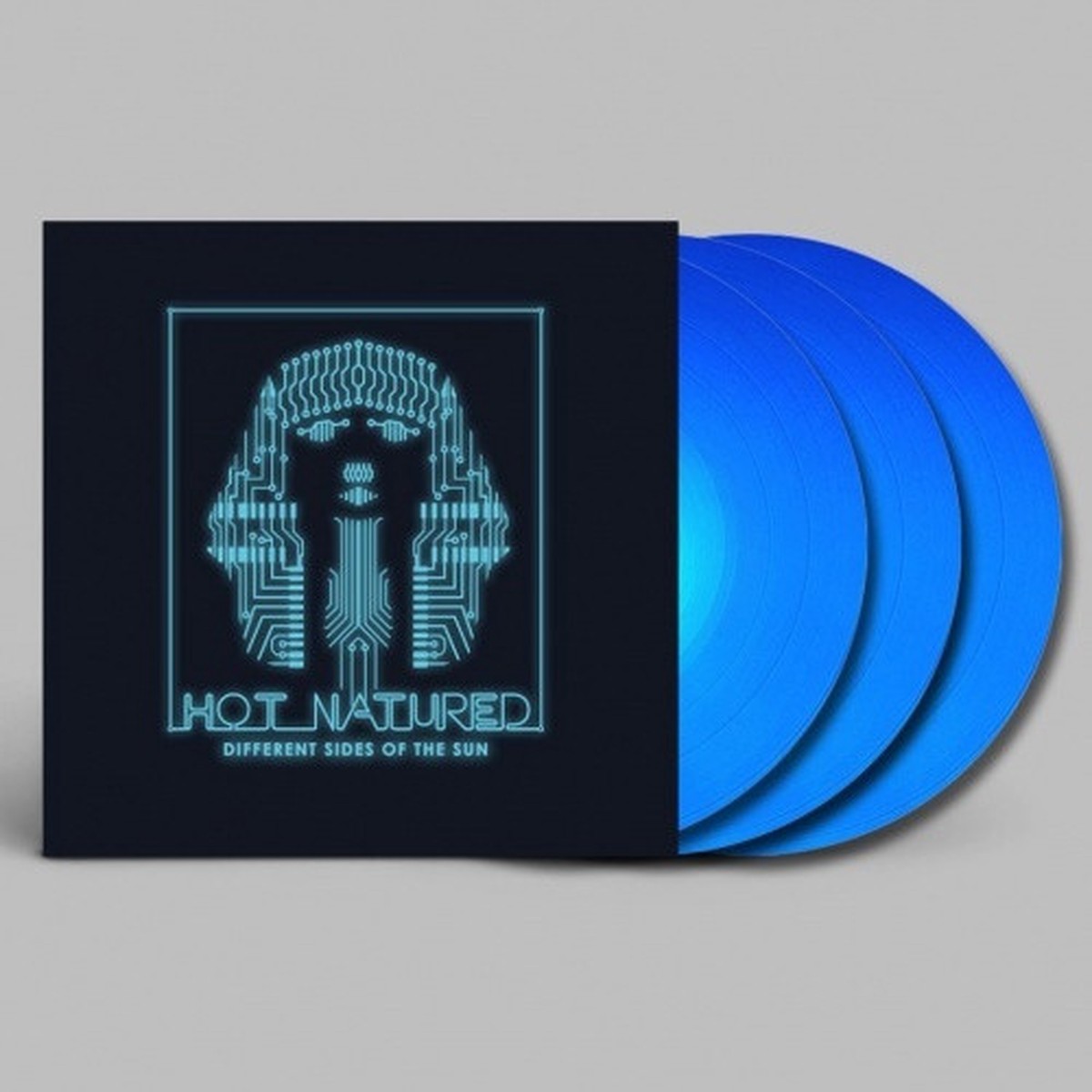 Hot Natured – Different Sides Of The Sun – 3x LP Colored Vinyl