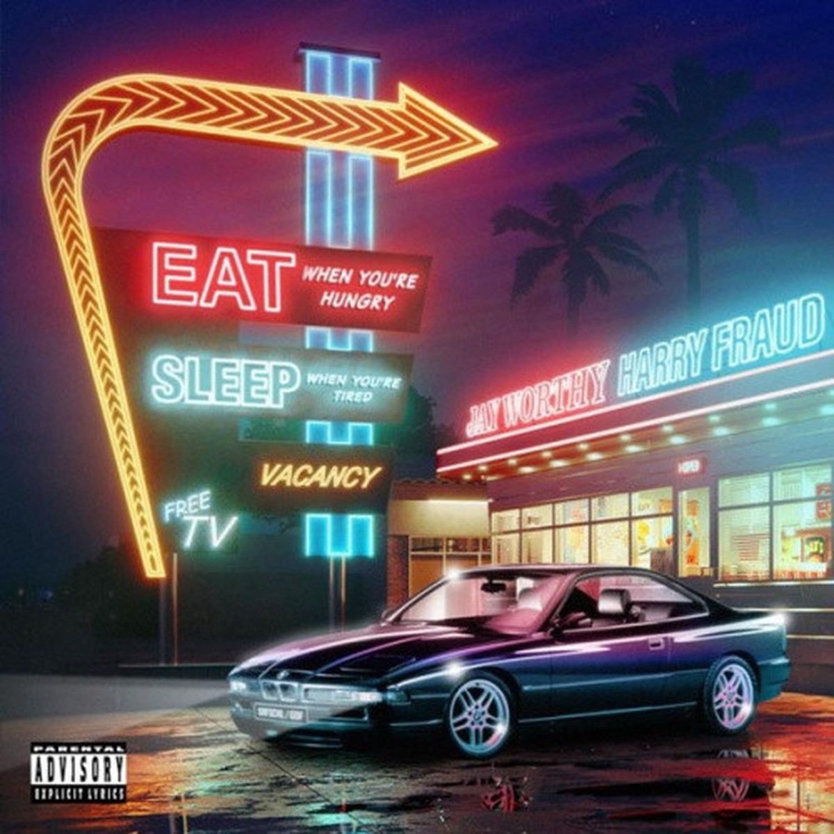Jay Worthy & Harry Fraud – Eat When You’re Hungry, Sleep When You’re Tired – LP Vinyl