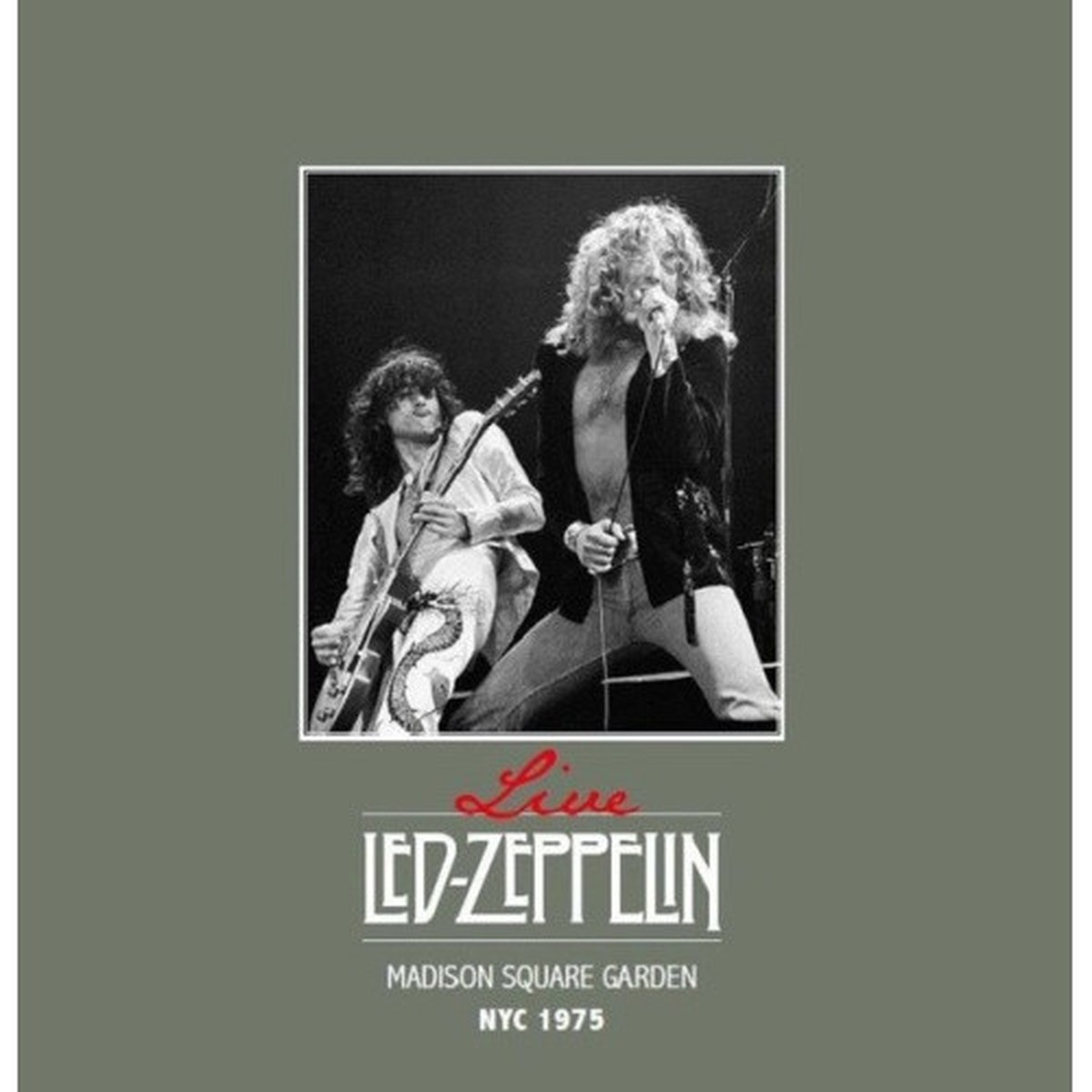Led Zeppelin – Live In Madison Square Garden NYC 1975 – LP Vinyl