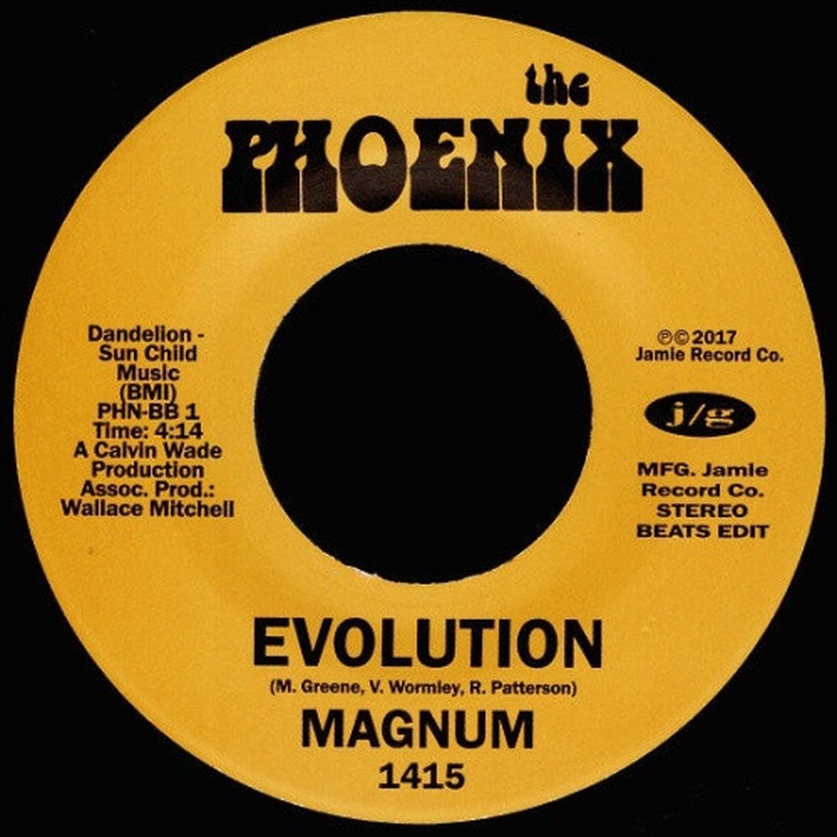 Magnum – Evolution (Beats Edit) – 7″ Vinyl