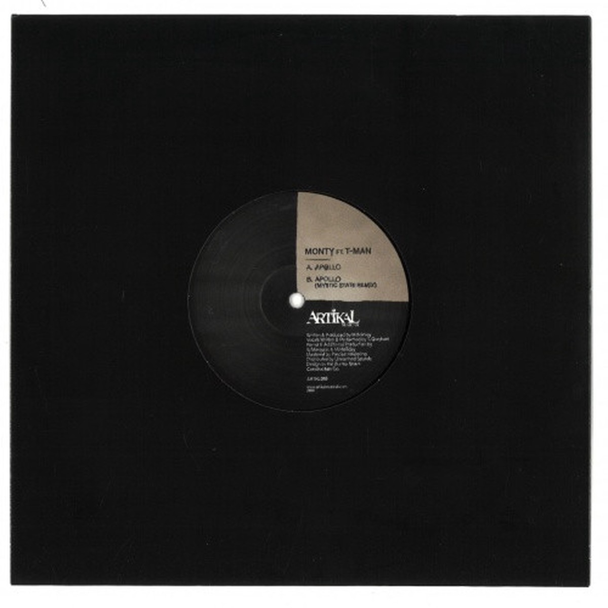 Monty – Apollo – 10″ Vinyl