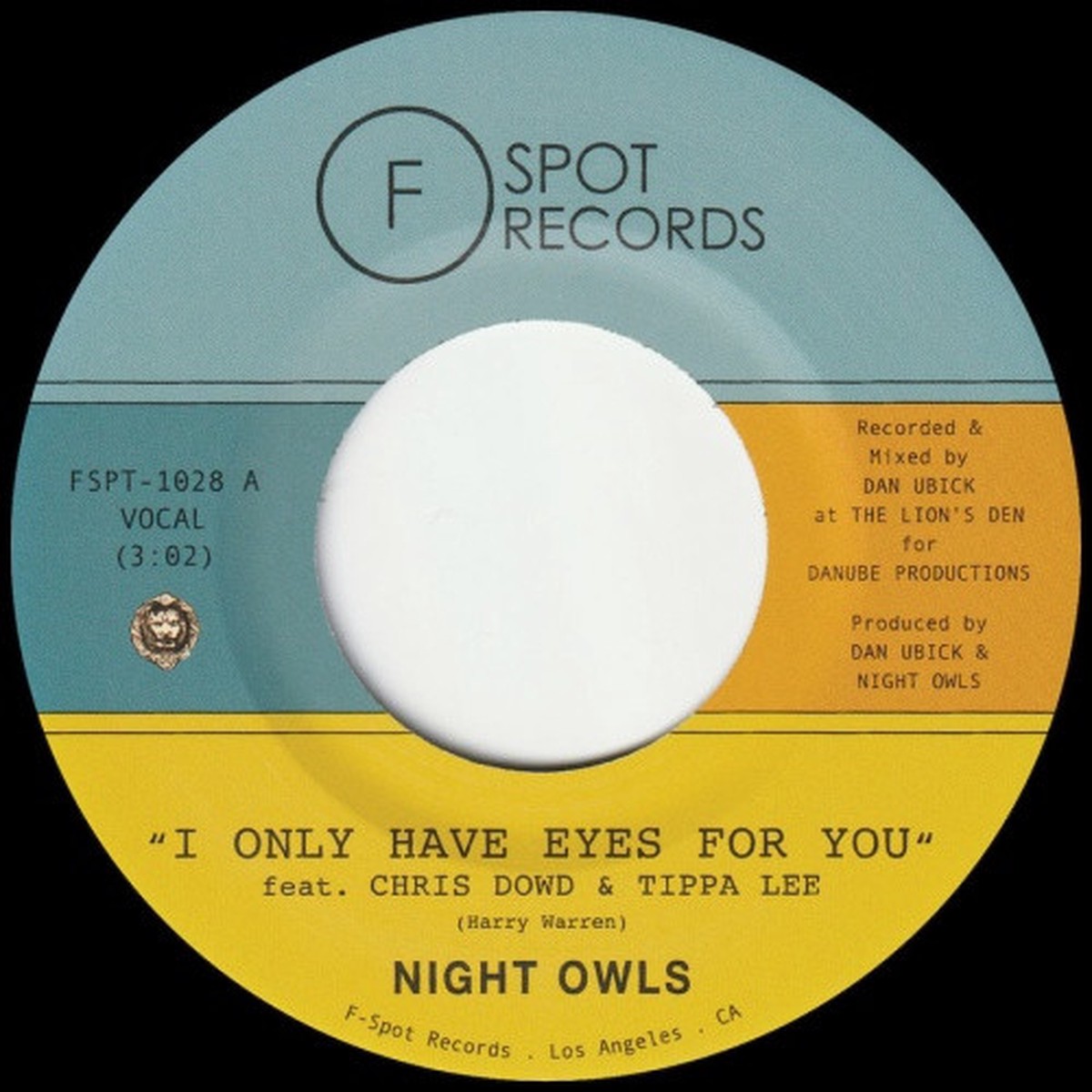 Night Owls – I Only Have Eyes For You – 7″ Vinyl