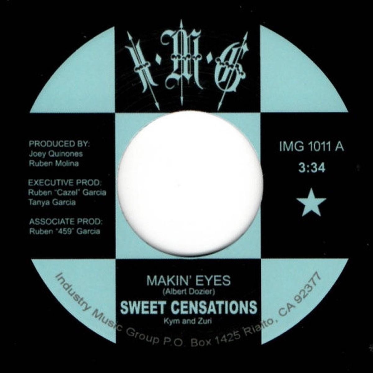 Sweet Censations – Makin’ Eyes – 7″ Vinyl