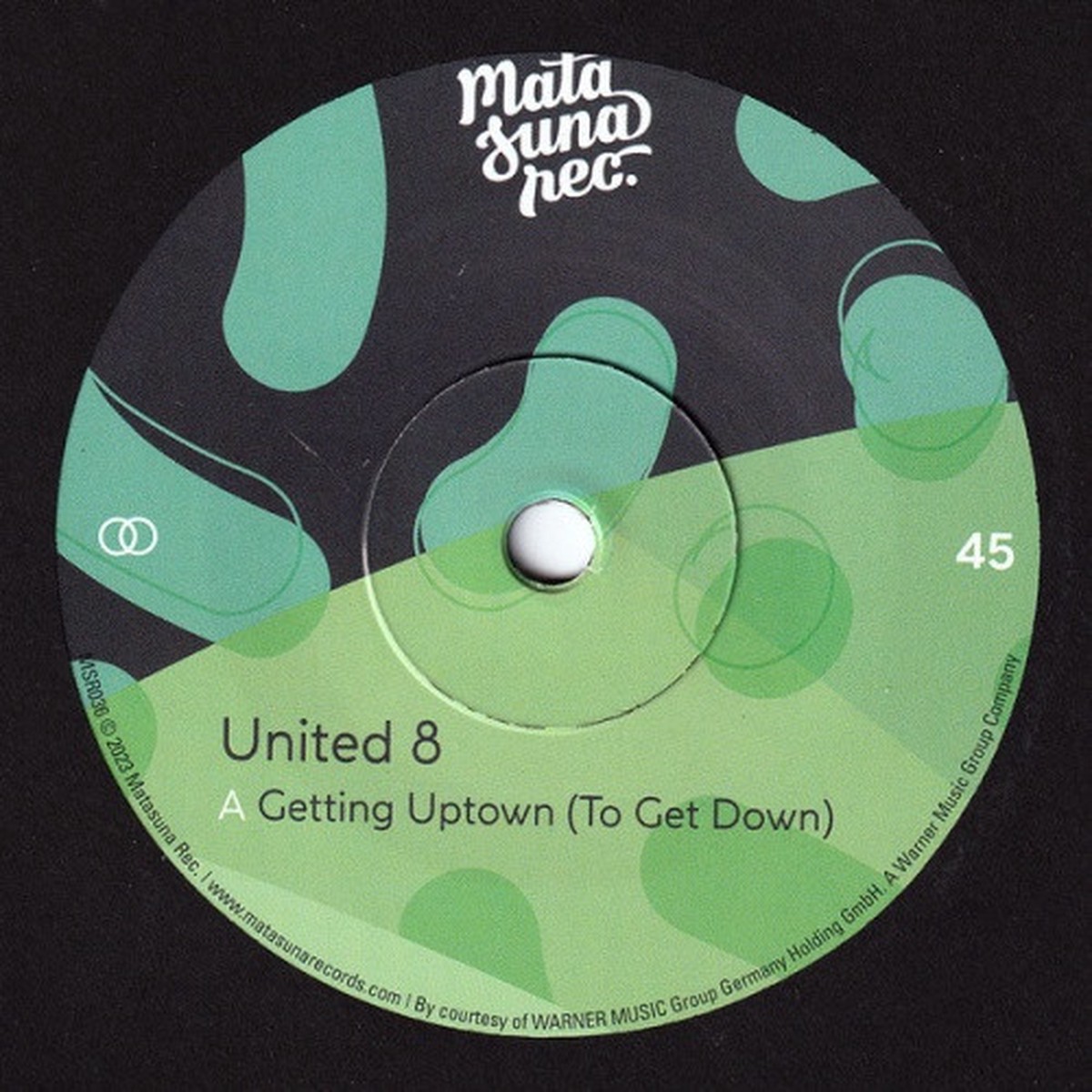 United 8 / Tony Alvon – Getting Uptown (To Get Down) / Sexy Coffee Pot – 7″ Vinyl