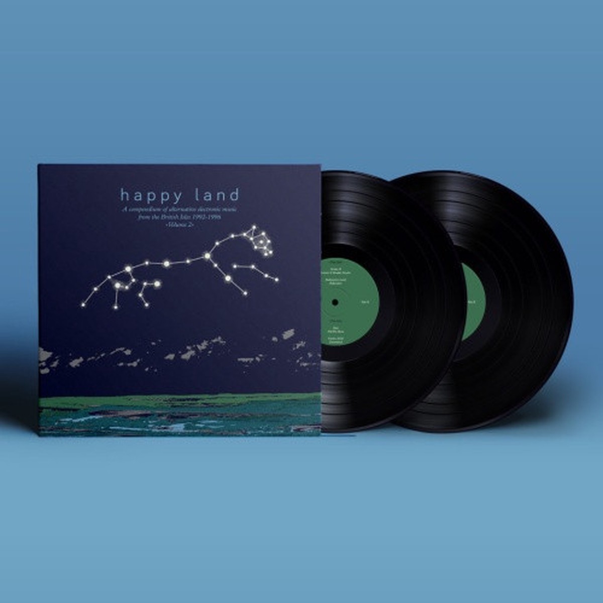 Various Artists – Happy Land (A Compendium Of Electronic Music From The British Isles – 1992-1996) Vol. 2 – 2x LP Vinyl