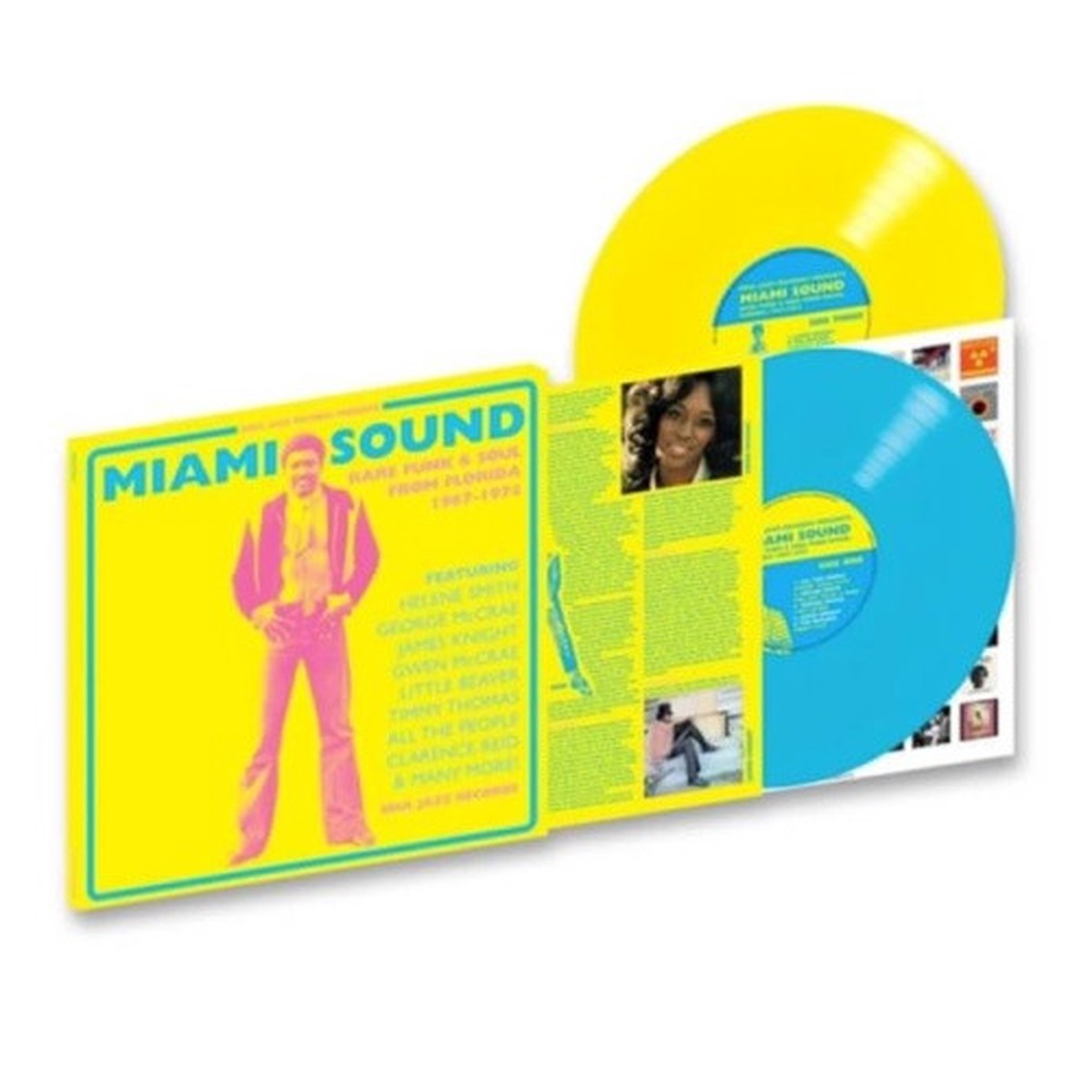 Various Artists – Miami Sound (Rare Funk & Soul From Miami, Florida 1967-1974) – 2x LP Colored Vinyl