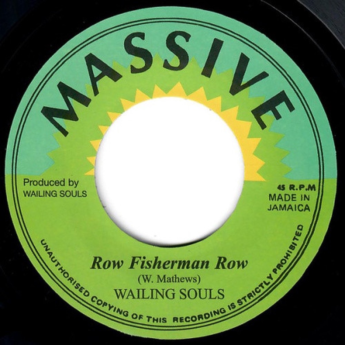 Wailing Souls – Row Fisherman Row – 7″ Vinyl