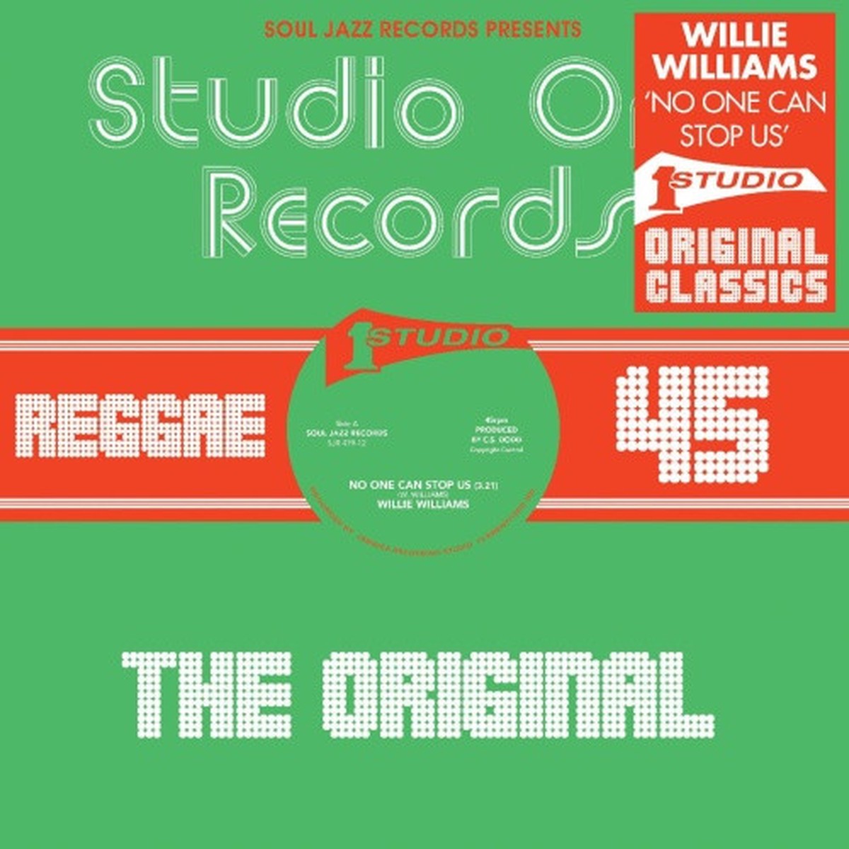 Willie Williams – No One Can Stop Us Now – 12″ Vinyl