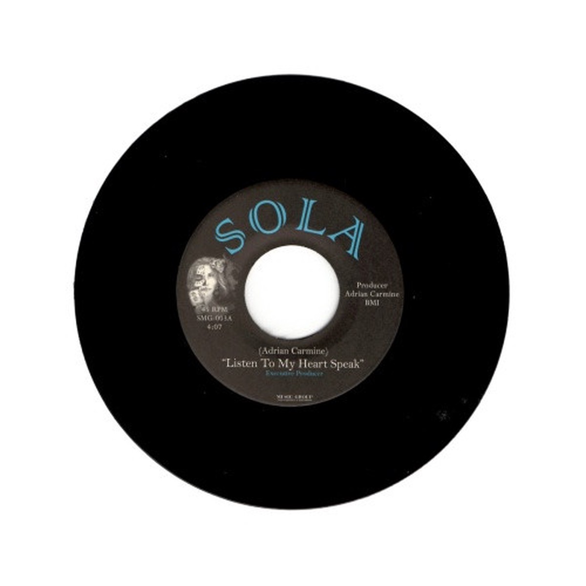 Adrian Carmine – Listen To My Heart Speak – 7″ Vinyl