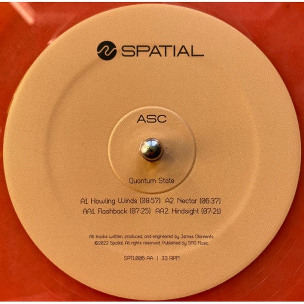 ASC – Quantum State – 12″ Colored Vinyl