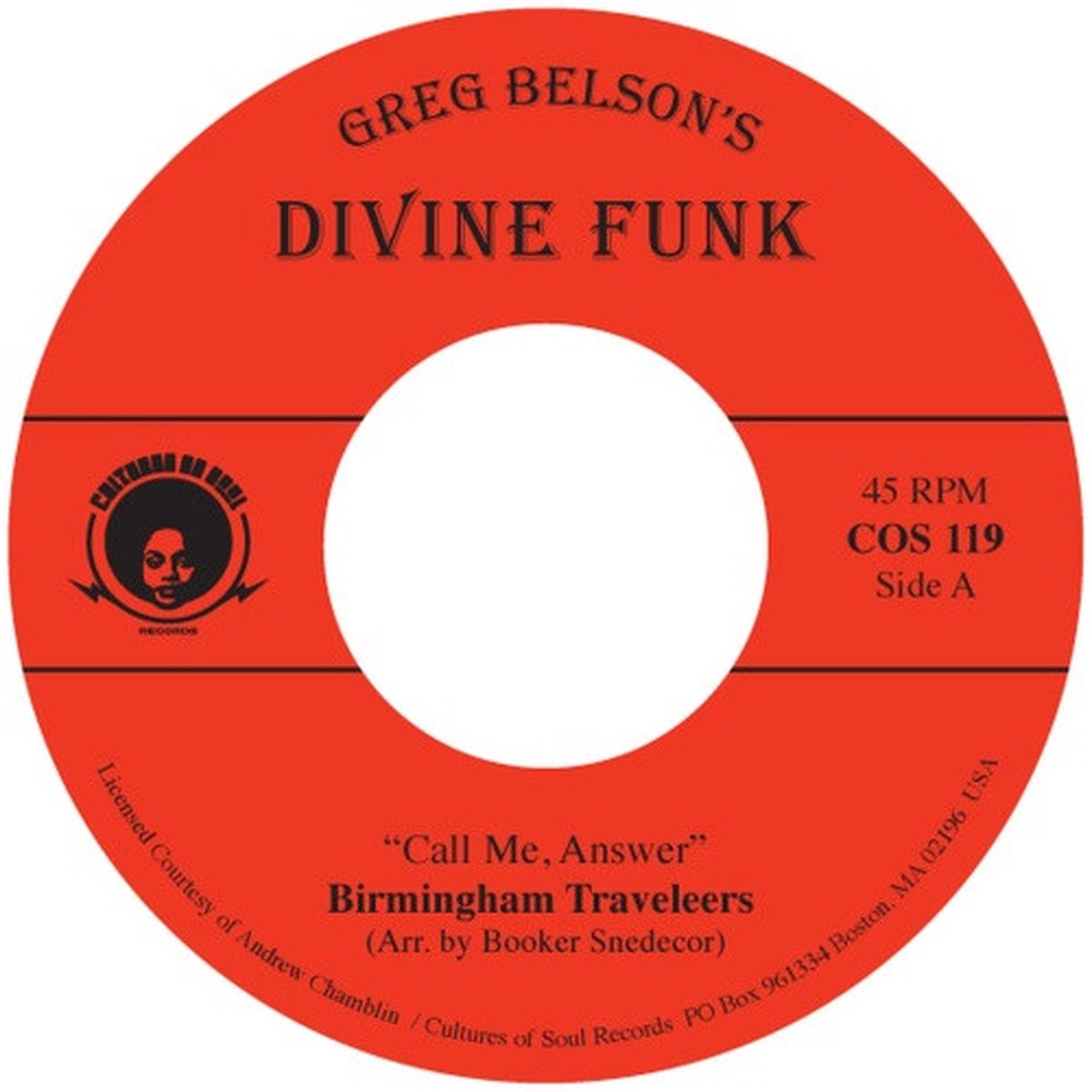 Birmingham Traveleers / Gospel Ambassadors – Call Me, Answer / This Little Light Of Mine – 7″ Vinyl