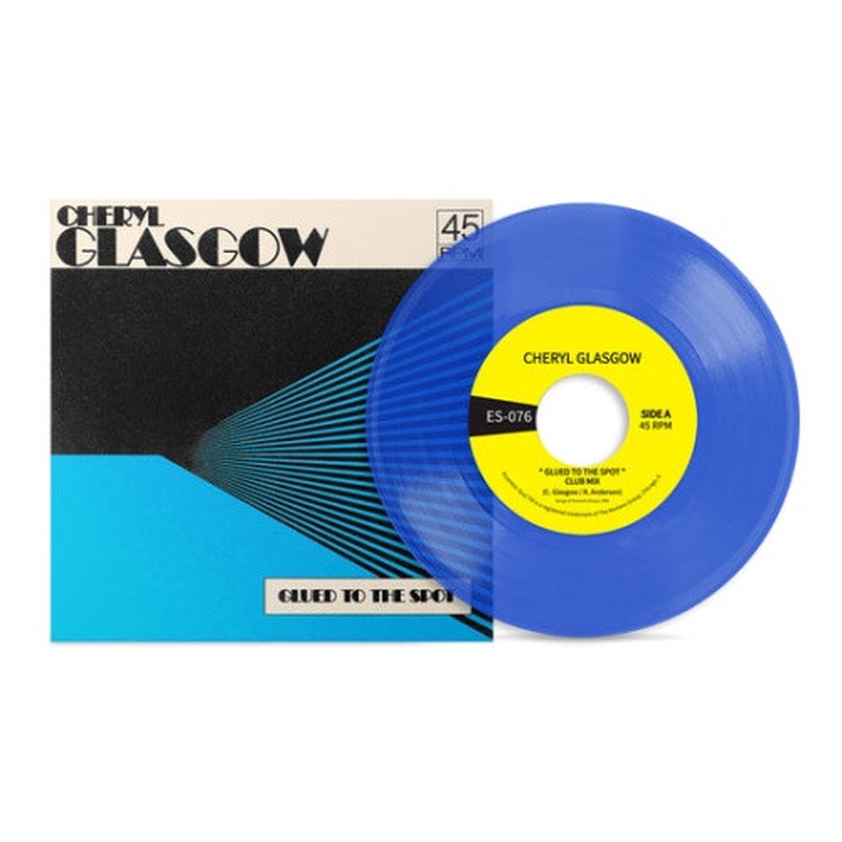 Cheryl Glasgow – Glued To The Spot – 7″ Colored Vinyl