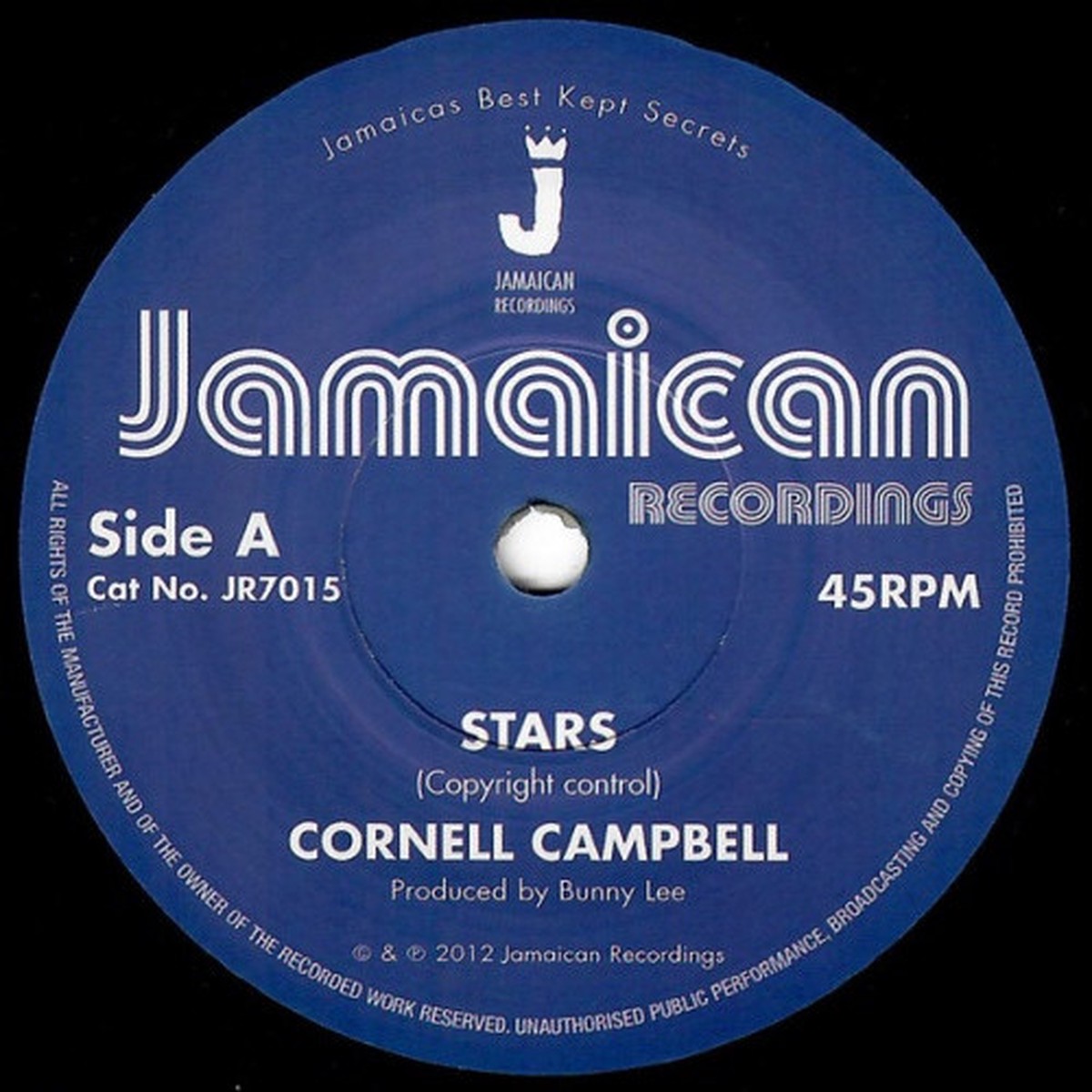 Cornell Campbell – Stars – 7″ Vinyl