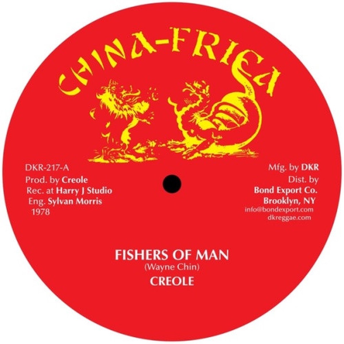 Creole – Fishers Of Man / Walls Of Jericho – 12″ Vinyl