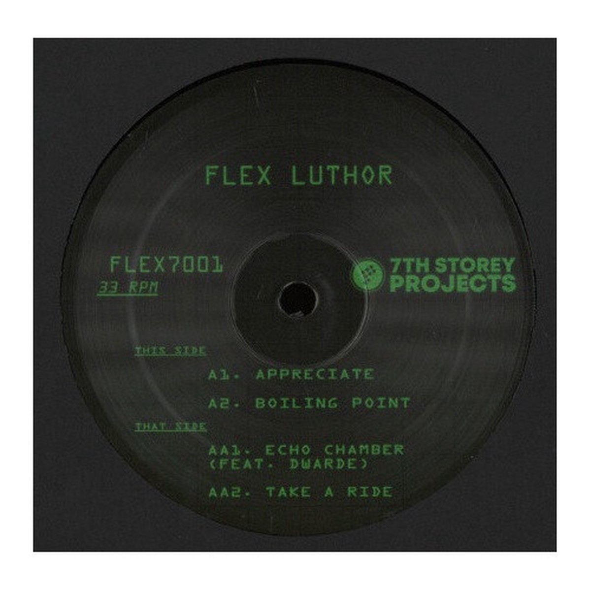 Flex Luthor – Boiling Point Ep – 12″ Vinyl