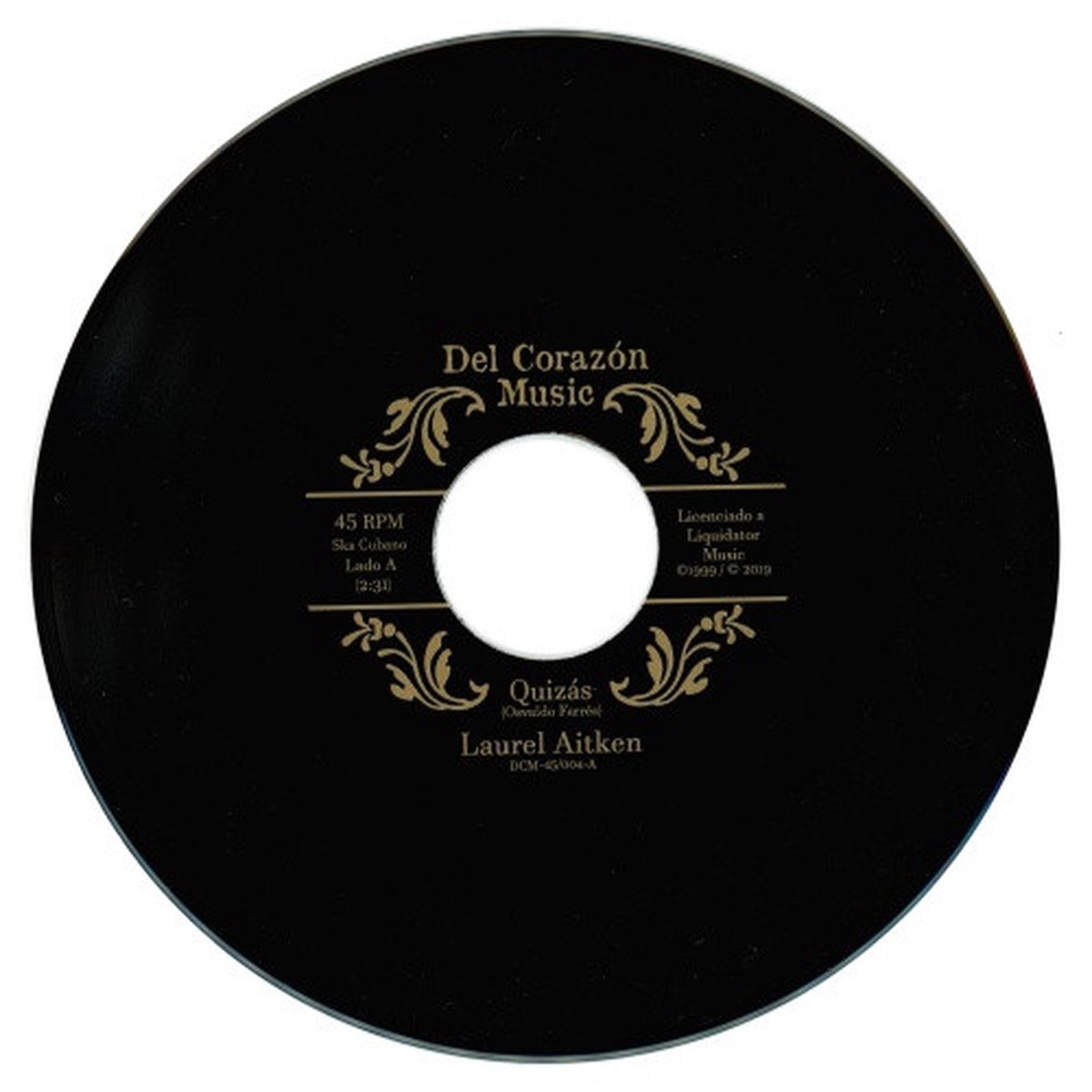 Laurel Aitken – Quizas / Negro – 7″ Vinyl