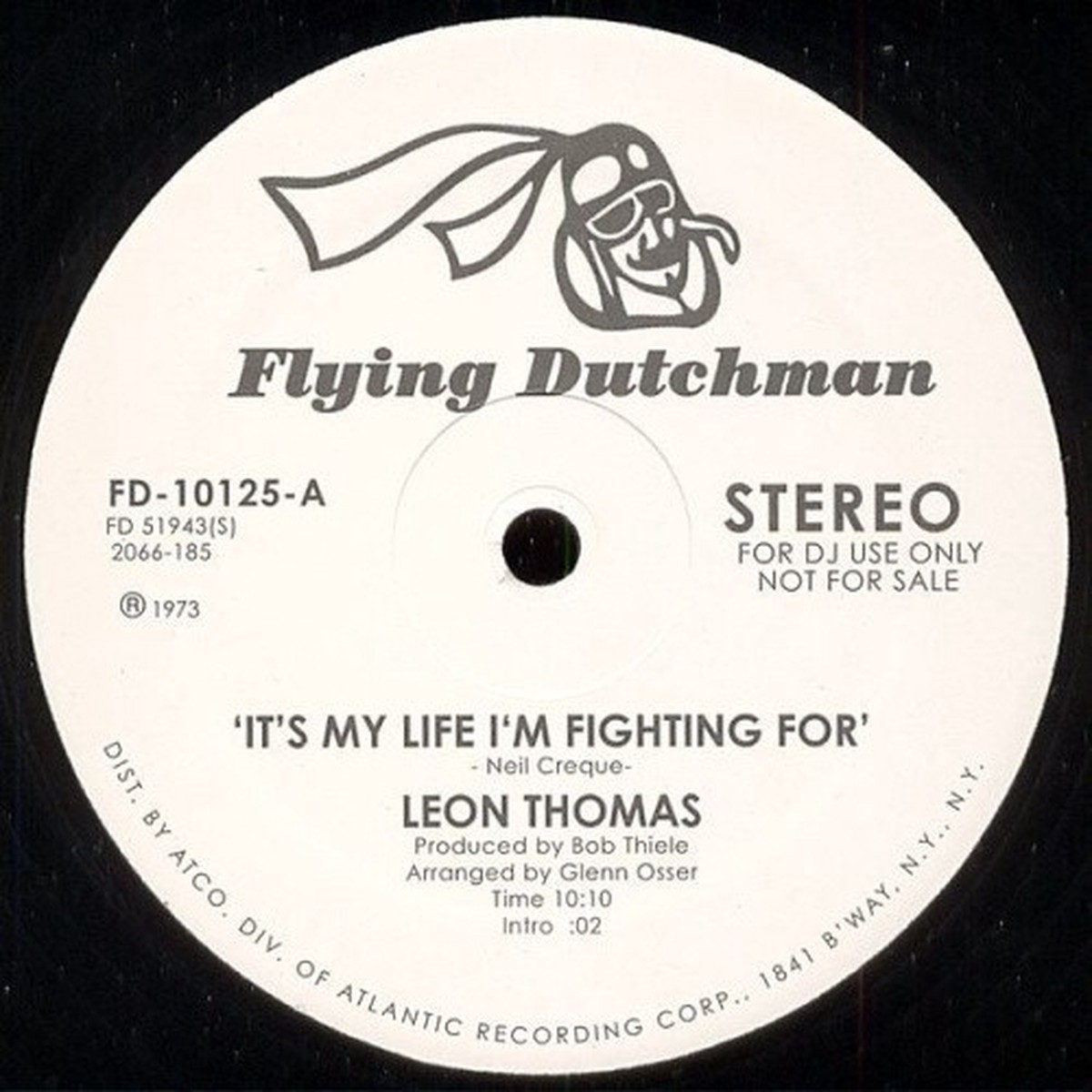 Leon Thomas – It’s My Life I’m Fighting For – 12″ Vinyl