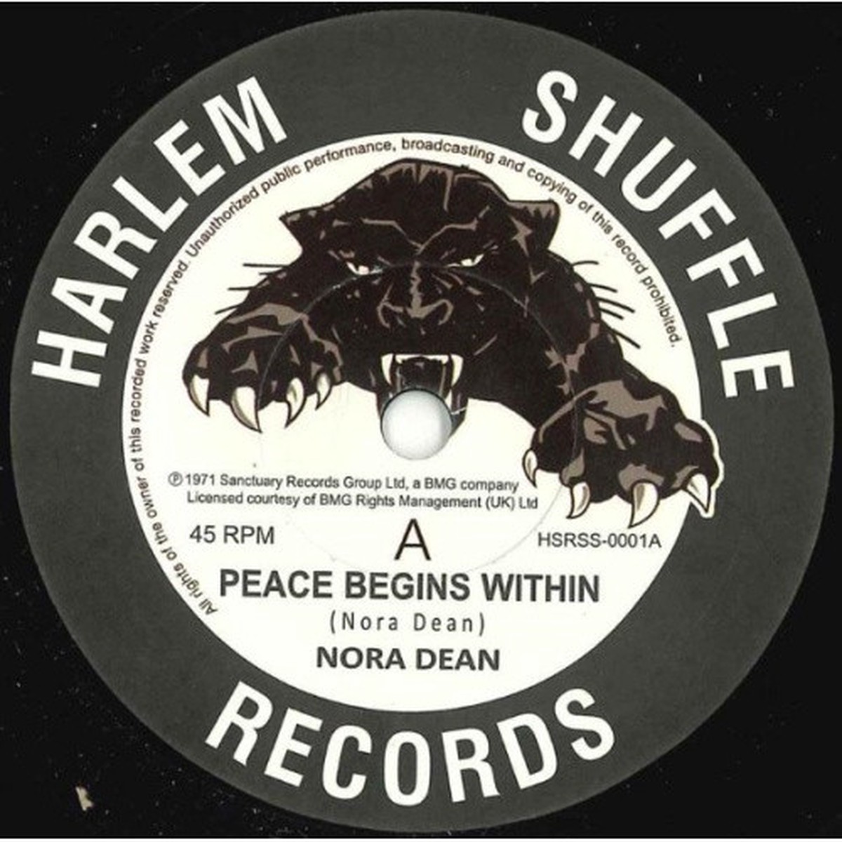 Nora Dean – Peace Begins With / Ay Ay Ay – 7″ Vinyl