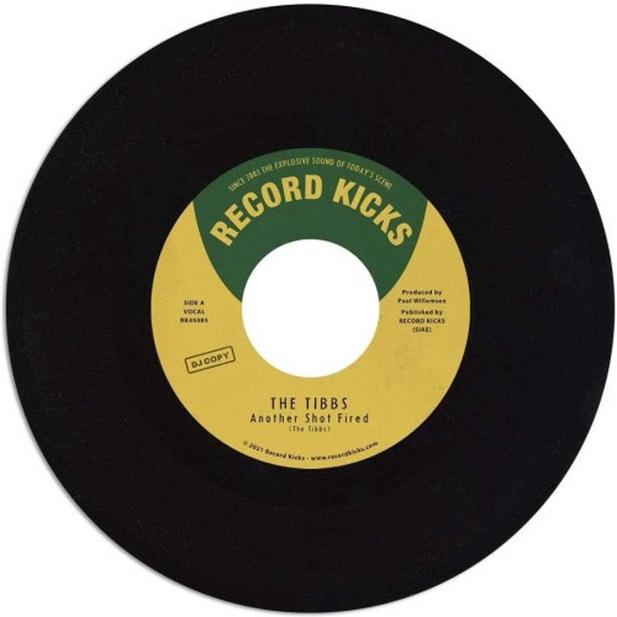 The Tibbs – Another Shot Fired / The Main Course – 7″ Vinyl