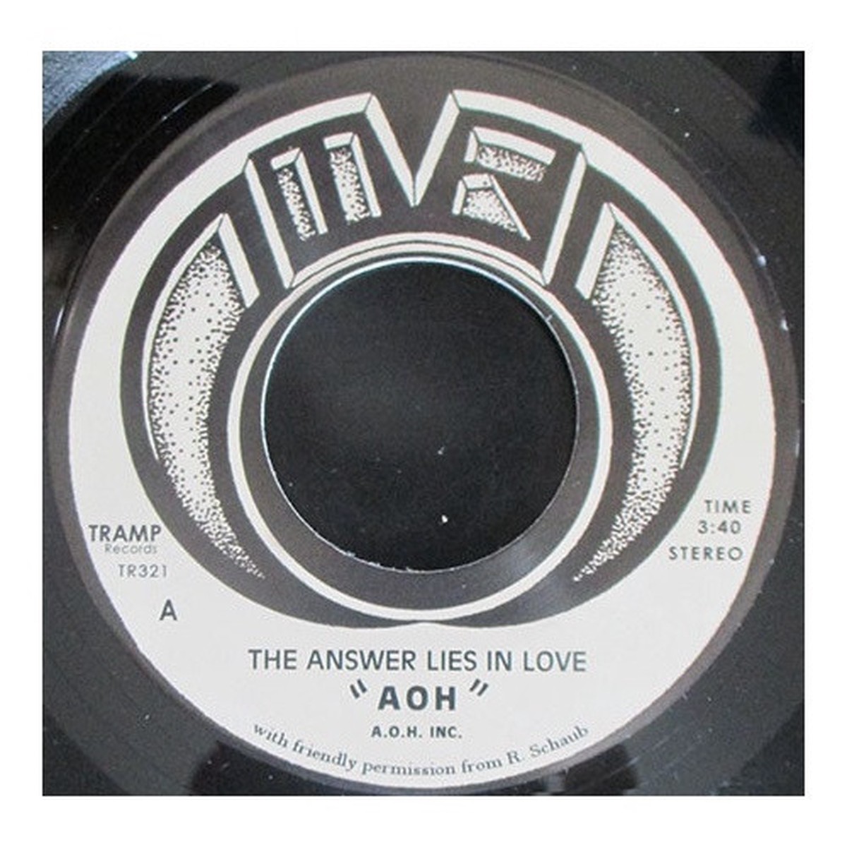 AOH – The Answer Lies In Love – 7″ Vinyl