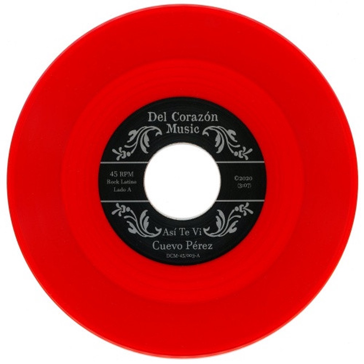 Cuevo Perez – Asi Te Vi / Esclavo Y Amo – 7″ Red Vinyl