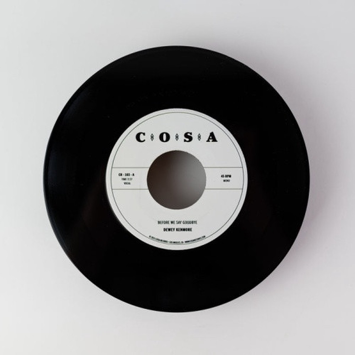 Dewey Kenmore – Before We Say Goodbye – 7″ Vinyl