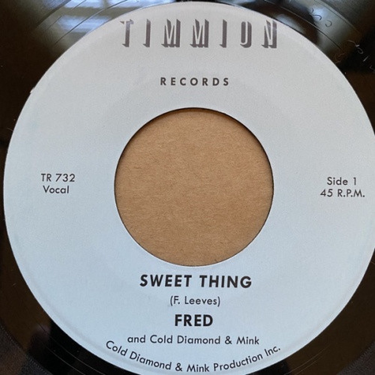 Fred & Cold Diamond & Mink – Sweet Thing – 7″ Vinyl
